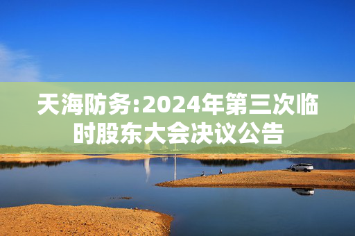 天海防务:2024年第三次临时股东大会决议公告