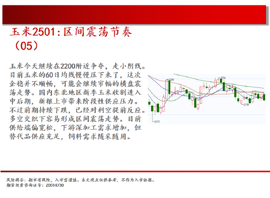 中天期货:玉米区间震荡节奏 棕榈开始补跌